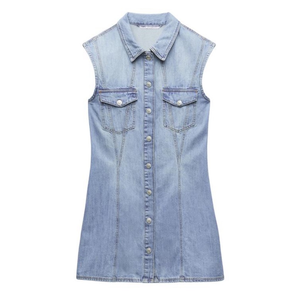 Zara Denim Dress - New